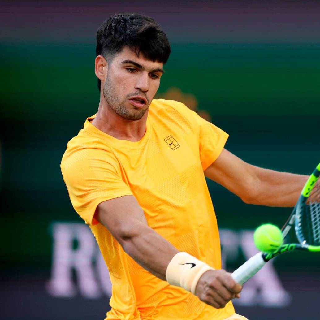 Carlos Alcaraz, tenista español de buen comienzo de temporada. FOTO GETTY