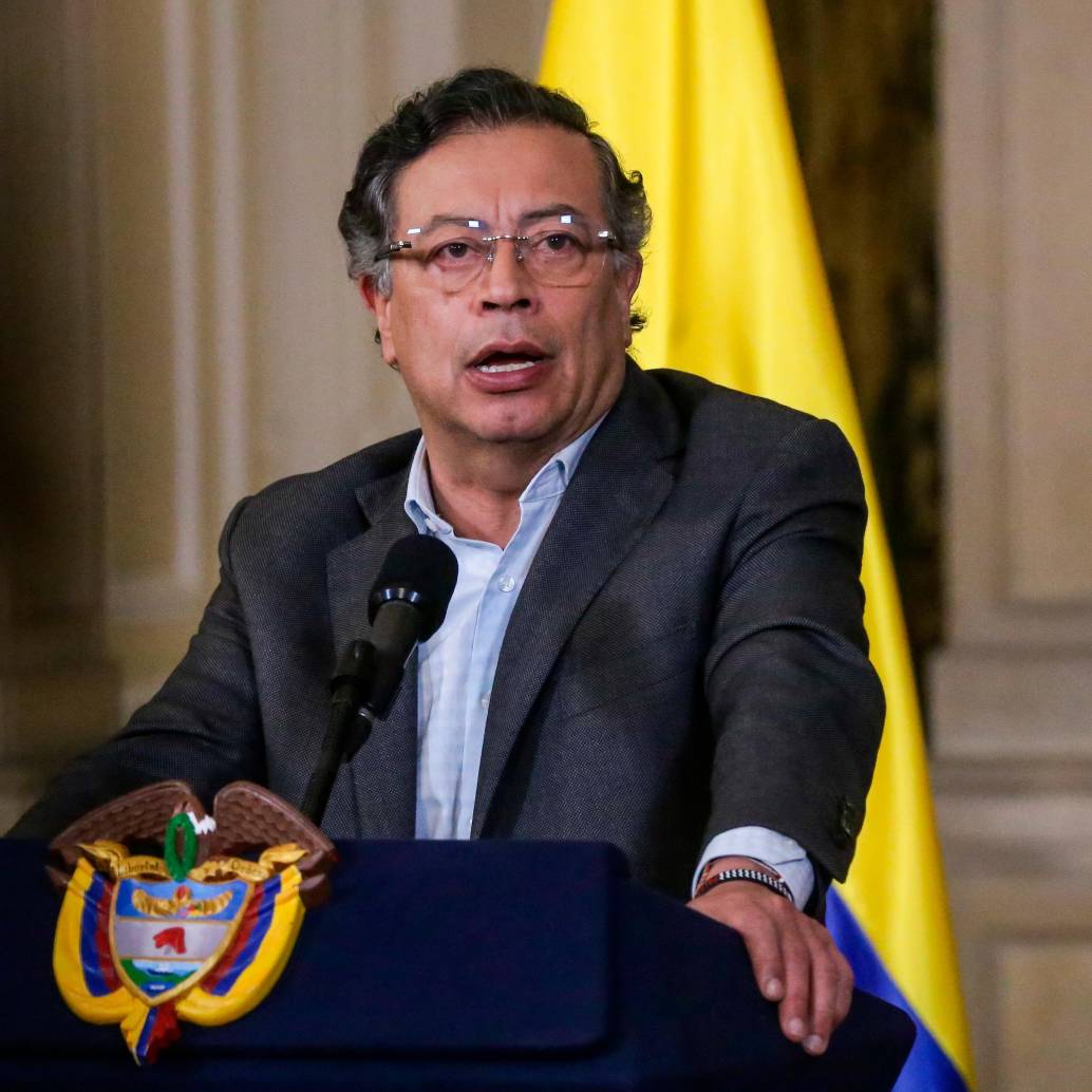 El presidente Gustavo Petro volvió a arremeter con la junta del Emisor. FOTO Colprensa