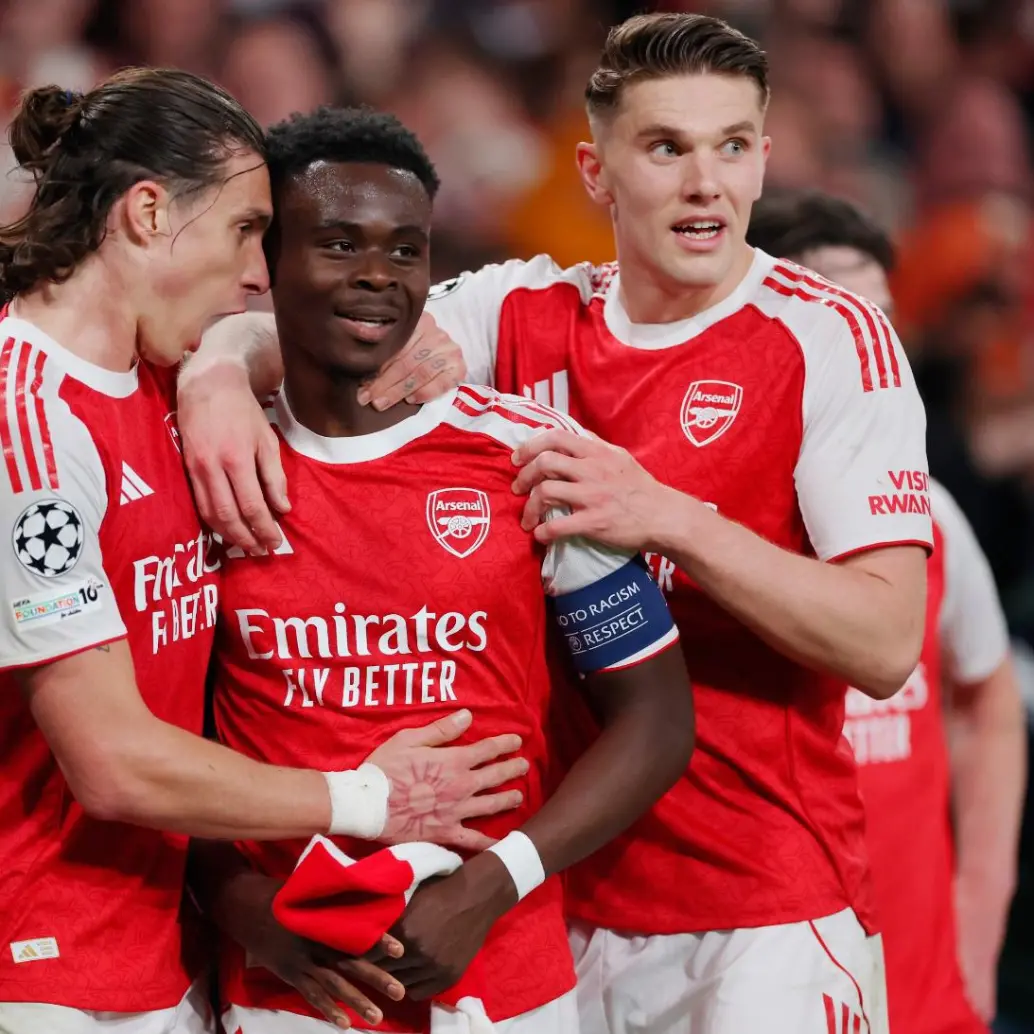 Arsenal con gol de Bukayo Saka se clasificó a la final de la Liga de Campeones 2025/26. FOTO: <b>GETTY</b>