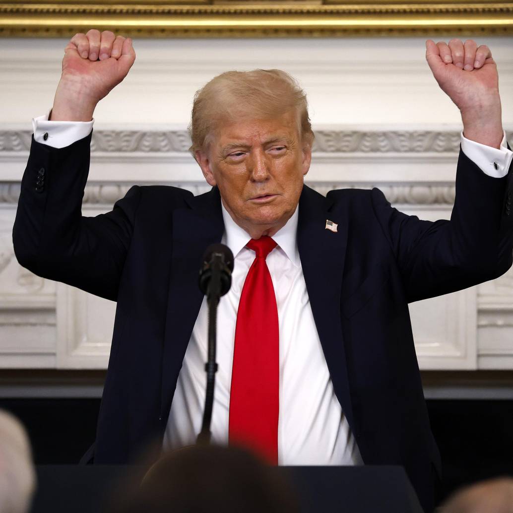 Meses atrás el presidente Trump afirmó estar en buen estado de salud tras un chequeo médico. Foto: Getty Images