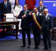 El presidente Abelardo de la Espriella se posesionó este 7 de agosto en Cali. FOTO: COLPRENSA