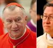 Pietro Parolin (izquierda) y Luis Tagle fueron criticados por su labor contra el abuso sexual en la Iglesia católica. FOTO: Getty - Vaticano