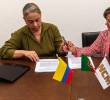 Colombia firmó convenio de pasaportes con Portugal. FOTO: Presidencia