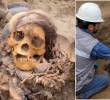 Un sorprendente hallazgo se produjo en Lima, Perú, cuando obreros instalaban tuberías. FOTOS: Empresa Cálidda