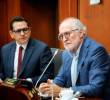 El senador ratificó que por encima de cualquier presión “está la institucionalidad”. FOTO: X @SenadoGovCo