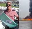 Un avión de negocios que sería de la compañia del expiloto de NASCAR Greg Biffle se estrelló este jueves 18 de diciembre. FOTOS: GETTY - Captura de video