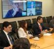 Vicepresidente electo, ministros designados de Hacienda y Comercio se reunieron con el Banco Mundial en Washington para trazar la hoja de ruta económica del nuevo gobierno. FOTO: Cortesía.
