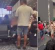 Una mujer fue brutalmente agredida en la sala de espera del aeropuerto El Dorado de Bogotá. FOTOS: Captura de pantalla