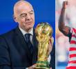 Eurodiputados del Parlamento Europeo piden que investiguen a Gianni Infantino por el caso del futbolista Folarin<b> </b> Balogun. FOTOS: GETTY - USNTM