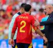 Será la primera vez en 16 participaciones mundialistas de España que no figure ningún jugador del Real Madrid en la lista de convocados. Dani Carvajal, el gran ausente. FOTO <b>GETTY</b>