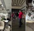 Así vivieron los momentos de tensión en el Aeropuerto Internaciona de Maiquetía Simón Bolívar, en Venezuela, por el terremoto ocurrido en la noche del 24 de junio de 2026. FOTO: Capturas de video - @srahalh