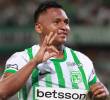 Alfredo Morelos, jugador cedido a Atlético Nacional, fue citado por el Santos para presentarse en la pretemporada, sin embargo, el jugador se ha negado y ha acusado al club brasilero de una deuda. Foto: Manuel Saldarriaga Quintero