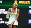 La estadounidense Coco Gauff, segunda en el ranking WTA, ha sido la salida más sorpresiva en primera ronda de Wimbledon 2025. Foto: GETTY