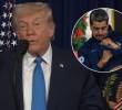 Donald Trump habló de los bailes del líder del régimen venezolano Nicolás Maduro. FOTOS: Tomada de redes sociales - XINHUA