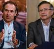 El rifirrafe entre Federico Gutiérrez y Gustavo Petro por un viaje a Estados Unidos. FOTOS: EL COLOMBIANO - Colprensa