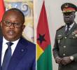 Militares de Guinea-Bisáu nombraron al general Horta N’Tam (derecha) como presidente interino tras golpe de Estado al presidente Umaro Sissoco Embaló. FOTOS: Tomada de las redes sociales X