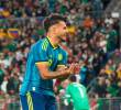 El festejo de Luis Suárez tras marcar el gol de Colombia ante México. FOTO FCF