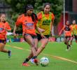 Leicy Santos, Mayra Ramírez y Katherine Tapia son las tres jugadoras nacionales nominadas al The Best que entrega la Fifa. FOTO CORTESÍA FCF