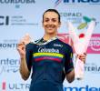 Diana Peñuela, entre las mejores ciclistas de América. FOTO CORTESÍA ÁNDERSON BONILLA