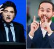 Javier Milei envió un mensaje a Abelardo de la Espriella por su triunfo en las elecciones de este 31 de mayo de 2026. FOTOS: GETTY - MANUEL SALDARRIAGA