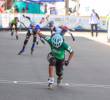 Luciana Cifuentes, del equipo Orgullo Paisa, ganó la prueba por puntos en el Panamericano en Guarne. <span class=mln_uppercase_mln>FOTO</span> <b><span class=mln_uppercase_mln>cortesía fedepatÍn</span></b>