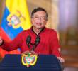 En alocución presidencial, Gustavo Petro, hizo oficial la convocatoria a marchas para defender el incremento del salario mínimo. Foto: Presidencia