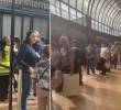 Continúan las quejas en el aeropuerto de Rionegro por las demoras en zona de Migración. FOTOS: Capturas de video