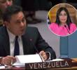 La presidenta interina de Venezuela, Delcy Rodríguez, destituyó a Samuel Moncada como representante del país ante la ONU. FOTOS: Captura de video - AFP
