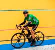 Martín Cochise Rodríguez también es asiduo visitante de la pista del velódromo que lleva su nombre. FOTO CAMILO SUÁREZ