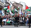 Las protestas en contra de la presencia del Israel Premier Tech en la Vuelta han distorsionado el desarrollo de varias etapas de la carrera ciclística. Foto: Getty Images