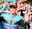 David Alonso corre su segunda temporada en Moto2. En 2025 logró el noveno puesto en la tabla anual. FOTO: <b>Getty</b>