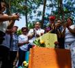 En el Cementerio Jardín Universal se construirá el mausoleo con alrededor de 300 módulos de osarios y otros espacios para las familias buscadoras. FOTO Julio César Herrera