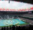 El partido inaugural entre México y Sudáfrica reunió a 80.824 espectadores en el Estadio Azteca. FOTO: <b>XINHUA</b>