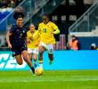 Linda Caicedo fue la más destacada de Colombia en la SheBelieves Cup disputada en Estados Unidos. FOTO CORTESÍA FCF