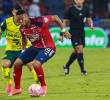 Yairo Moreno quien jugó en Medellín y Envigado, suena para ser el primer refuerzo de Santa Fe con miras a la Liga Betplay-2. FOTO MANUEL SALDARRIAGA