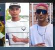 Aly David Suárez, de 21 años; Kevin David Burgos Rodríguez (21) y Anderson David Torres (22) fueron hallados sin vida en inmediaciones de la quebrada La Aguja Media, en Ciénaga, Magdalena. FOTOS: Tomadas de redes sociales
