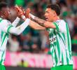 Nacional empató con Fortaleza en el Atanasio Girardot y Marlos Moreno volvió a anotar con el Verde. FOTO MANUEL SALDARRIAGA