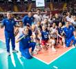 Esta es la Selección Colombia que disputa la Copa Sudamericana de voleibol femenino en Lima, Perú. FOTO CORTESÍA Copa Sudamericana-Lima