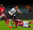 Santa Fe perdió 2-0 ante Vasco da Gama y se despidió de la Copa Sudamericana, ya Colombia no tiene representación en los torneos internacionales de la región. FOTO GETTY
