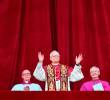 La Iglesia católica tiene nuevo papa: León XIV se asoma al balcón de la Basílica de San Pedro.Foto: Getty