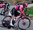 Juan Felipe Rodríguez, durante su primera Vuelta a España. El cundinamarqués, de 22 años, ha sorprendido por su trabajo al servicio de Richard Carapaz. FOTO GETTY