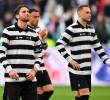 Manuel Locatelli (izquierda), centrocampista de la Juventus y compañero del colombiano Juan David Cabal, quien no podrá jugar mañana por sanción tras ser expulsado en la fecha anterior en la Champions. FOTO GETTY