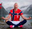 El delantero Erling Haaland, que brilla con el Manchester City en la Liga Premier vivirá desde este martes su primer Mundial en la cita de Norteamérica. FOTO TOMADA X@ErlingHaaland