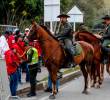 Las autoridades de Medellín anunciaron el plan se seguridad que se implementará en la ciudad por la final de la Liga Betplay entre DIM y Santa Fe. FOTO: EL COLOMBIANO