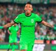 En la imagen aparece Billy Arce, quien logró su primer gol con Nacional. FOTO MANUEL SALDARRIAGA