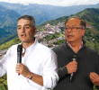 El gobernador Andrés Julián Rendón cuestionó al presidente Gustavo Petro por el accionar del gobierno frente a las disidencias y denunció que a Valdivia ya han llegado 200 desplazados. FOTOS: El Colombiano