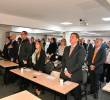 Imagen de la reunión entre la Superintendencia de Salud y 27 aseguradoras. FOTO: Cortesía