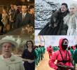 <i>Mad Men, Juego de tronos, The Crown</i> y <i>El juego del calamar</i> hacen parte del listado de las mejores 100 series del siglo XXI de <i>The New York Times.</i> FOTO: AMC, HBO Max y Netflix.