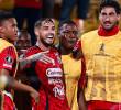 El delantero argentino Francisco Fydriszewski es el goleador del cuadro rojo en la Copa Libertadores. Foto: Manuel Saldarriaga