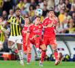 Los antioqueños Richard Ríos con Benfica y Jhon Jáder Durán con Fenerbache fueron titulares en el duelo de play off de Champions League. FOTO GETTY